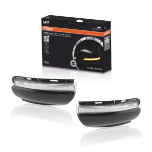 Set 2 module semnalizare Dinamic LED (Alb) oglinzi VW Golf VI (2008-2012), Touran I (2010-2015) Osram