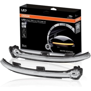 Set 2 module semnalizare Dinamic LED (Alb) oglinzi VW Golf VII (2012-2019), Touran II (2015-) Osram