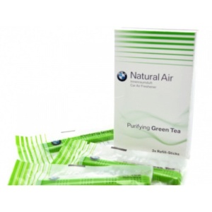 Set 3 rezerve odorizant auto original BMW Natural Air, aroma Purifying Green Tea