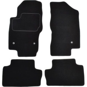 Set 4 covorase auto MAMMOOTH, Velur, pentru ISSAN PATHFINDER III 2005+ OFF-ROAD/SUV, Negru