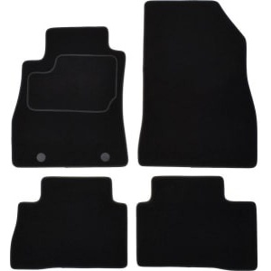 Set 4 covorase auto MAMMOOTH, Velur, pentru NISSAN JUKE 2010+ OFF-ROAD/SUV, Negru