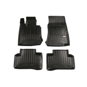 Set 4 covorase auto tip tavita Frogum, Cauciuc, pentru MERCEDES GLC (X253) 06.15- SUV, Negru