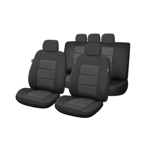 Set Huse Scaun Premium Lux Negru Umb4