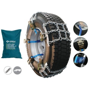 Set lanturi antiderapante VERIGA STREME S-STOP 2, R20-22.5, grosime lant 6.4 mm, pentru camioane, din otel