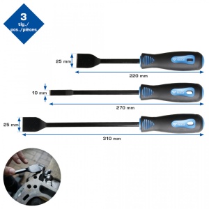 Set Razuitoare, 3 Piese - Brilliant Tools