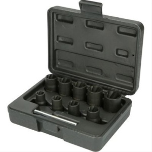 SET TUBULARE TWIST 3/8CU PROFIL SPIRALAT, 10 PCS-KS TOOLS - 913.3855