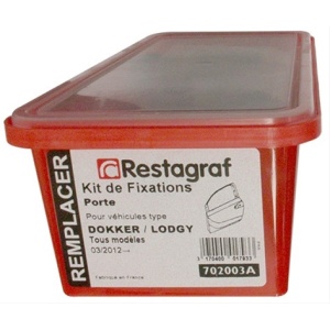 A702003A Set Agrafe Montaj Usa Fata/Spate Lodgy/Dokker Restagraf