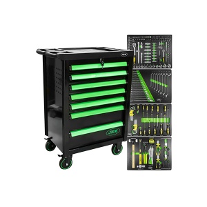 Banc De Scule 7 Sertare Verde Echipat 172Buc