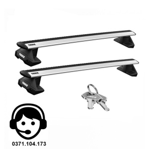 Bare Thule Evo WingBar, sistem cu prindere pe plafon normal (diverse coduri)