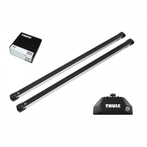 Bare transversale Thule Evo Flush Rail Slidebar dedicate pentru Ford Edge 2016+ cu bare longitudinale integrate