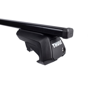 Bare transversale Thule Evo Raised Rail Squarebar dedicate pentru Mazda Tribute II 2007-2012 cu bare longitudinale inaltate - Img 5