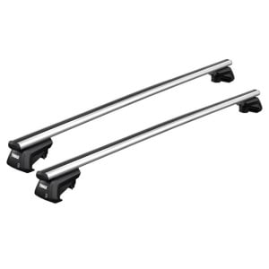 Bare transversale Thule SmartRack XT aluminiu compatibile cu Daihatsu Xenia 2011+ cu bare longitudinale inaltate
