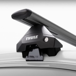 Bare transversale Thule WingBar Evo Clamp Silver dedicate pentru Dacia Logan, 4 usi, model 2004-2012 cu plafon normal - Img 6