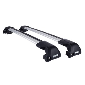 Bare transversale Thule WingBar Evo Flush Edge Silver dedicate pentru Toyota bZ4X 5-dr SUV 2022- cu bare longitudinale integrate - Img 5
