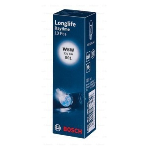 Bec Bosch Longlife Daytime W5W 12V 5W W2,1x9,5d