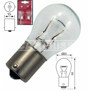 Bec Carpriss P21W 12V 21W BA15s Set 2 buc