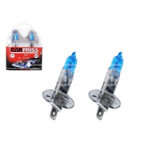 Bec imitatie xenon 30% H1 12V P14.5s Set 2 buc