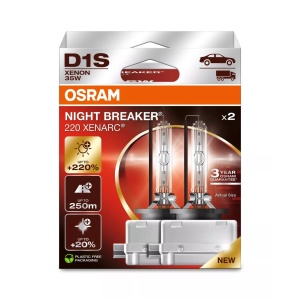 Bec Osram Xenarc Night Breaker 220 D1S 85V 35W Set 2 buc