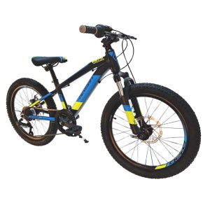 Bicicleta Copii Devron Alaska - 20 Inch, Negru-Albastru - Img 2