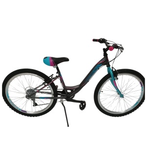 Bicicleta Copii DHS Modesty - 24 Inch, Gri