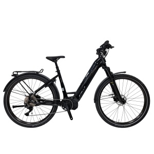 Bicicleta electrica Trekking Stella Tierra - 29 inch, 10V, L, Negru lucios