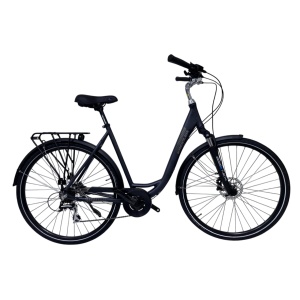 Bicicleta Trekking Kreidler - 28 Inch, L, Negru