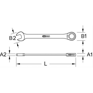 Cheie Combinata Cu Clichet 19Mm