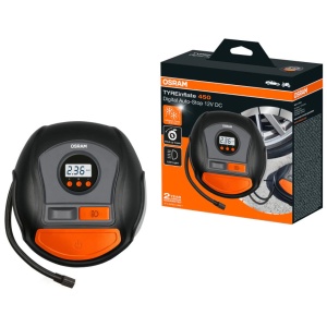 Compresor Auto 12V 120 W Cu Afisaj Digital Tyreinflate 450 Osram