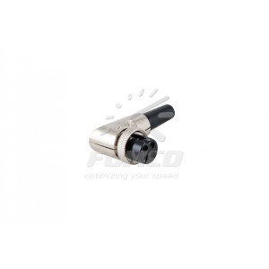 Conector pentru microfon MEGAWAT 4 pini unghi drept