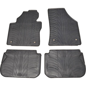 Covorase cauciuc VW Caddy 2004- cu 5 locuri Caddy Cross 2013-, Gledring , 4 buc.