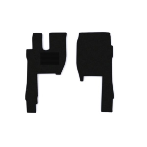 Covorașe pentru Camioane F-CORE - Set 2 Buc. - Velours Negru - Compatibil cu FORD F-MAX 11.18-