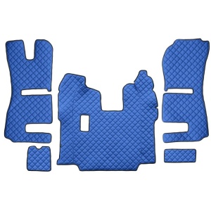 Covorașe Premium pentru Camioane SCANIA - Set 5 Piese din Piele Matlasată Eko