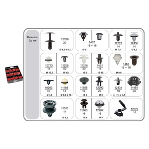 CSNBB SET 408 AGRAFE VW-AUDI, SEAT,SKODA