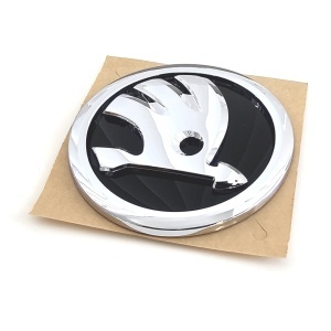 Emblemă capotă originală OE Skoda Octavia 4 / Superb 3 (90mm) 5E3853621CFOD