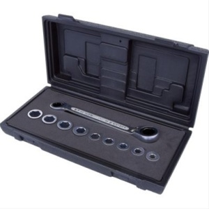 *Fd Set Chei Duble Inelare Cu Clichet Bidirectional, 10 Piese