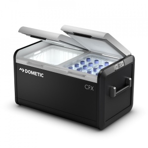 Frigider auto cu compresor Dometic CoolFreeze CFX3 75 DZ , 65 L, 12/24V, 100-240V AC, 27.8 KG, negru/gri