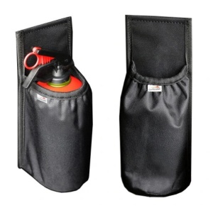 Geanta depozitare extinctor cu arici neagra 27x10.5x19cm CARPASSION