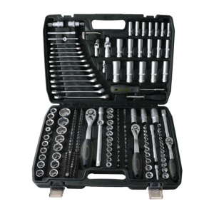 HR TRUSA 216 PIESE CR-V (1/4",3/8"&1/2")