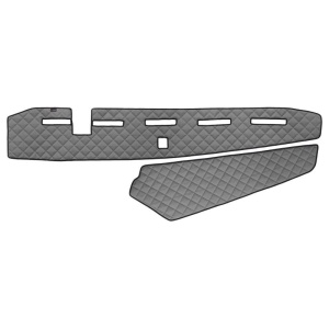 Husa bord camion f-core, piele-eco, pentru volvo fh 16,gri