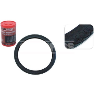 Husa Volan Silicon Negru 37-45 CM Model TIRE