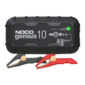 Incarcator baterie NOCO GENIUS10EU, tensiune de incarcare: 6/12 V NOCO, curent de incarcare: 10A, alimentare: 120/240V Negru
