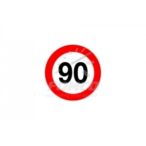 Indicator reflectorizant limită viteză CL I 90 KM/H