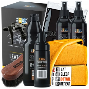 Kit curatare si intretinere piele Adbl Leather