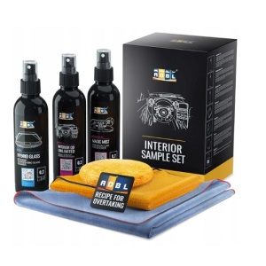 Kit produse curatare si intretinere interior auto Adbl Interior sample set