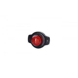 Lampă gabarit rotundă, Horpol, LED roșu, poziție spate, alimentare 12/24V