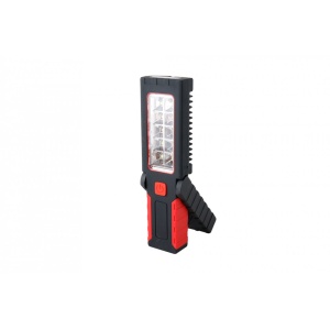 Lanternă 10+4 LED cu magnet și baterii