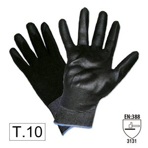 Manusi De Lucru Cu Palma Intarita De Poliuretan T.10