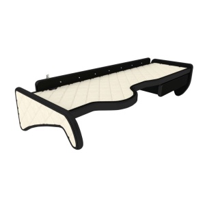 Masa bord, F-CORE, cu led si sertar, model lung, pentru MAN TGA, TGL, cabina M, L, XL, LX, XLX, 2000+, Bej