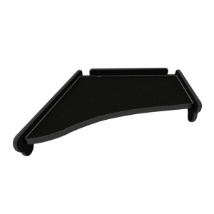 Masa bord, F-CORE, partea dreapta/ pasager, pentru MERCEDES ACTROS MP2 / MP3, 2002+, Negru/ Gri