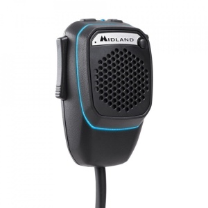 Microfon inteligent Midland Dual Mike, bluetooth, 6 pini, cu aplicație CB Talk
